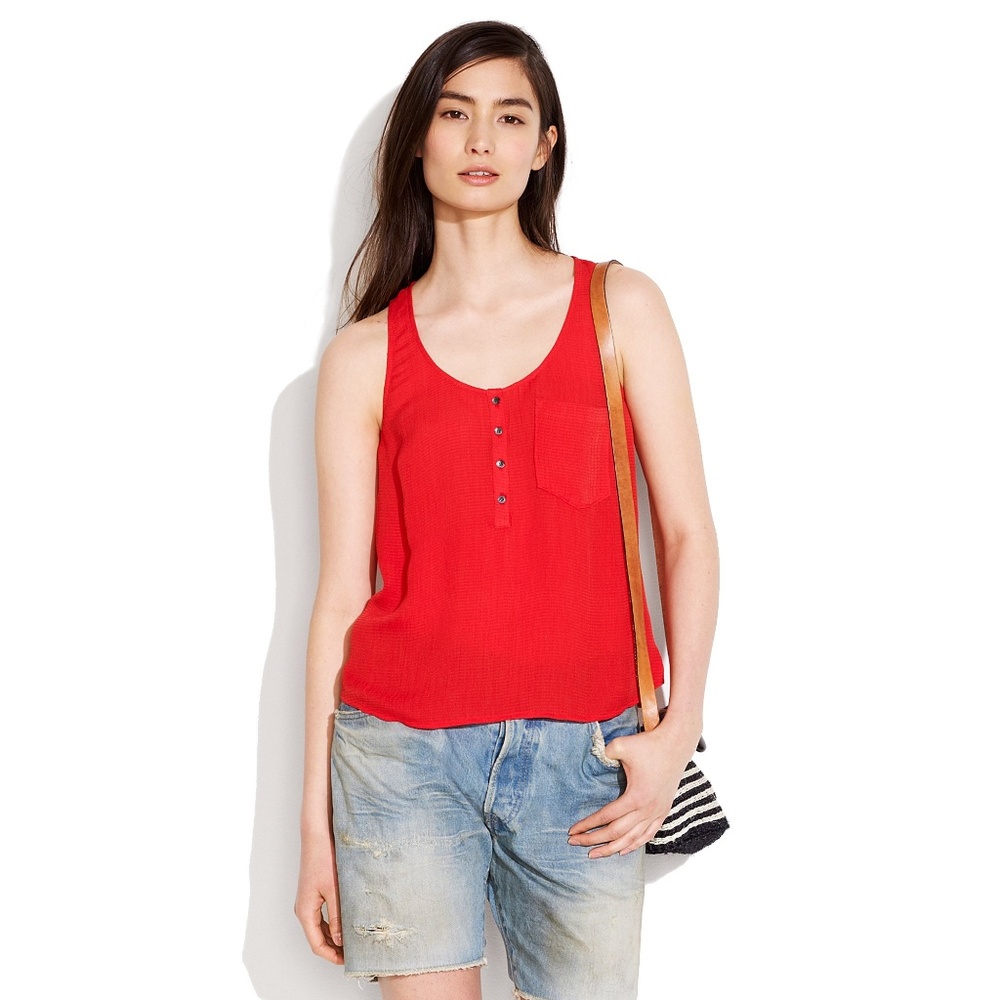 Madewell Henley Tank Top *
